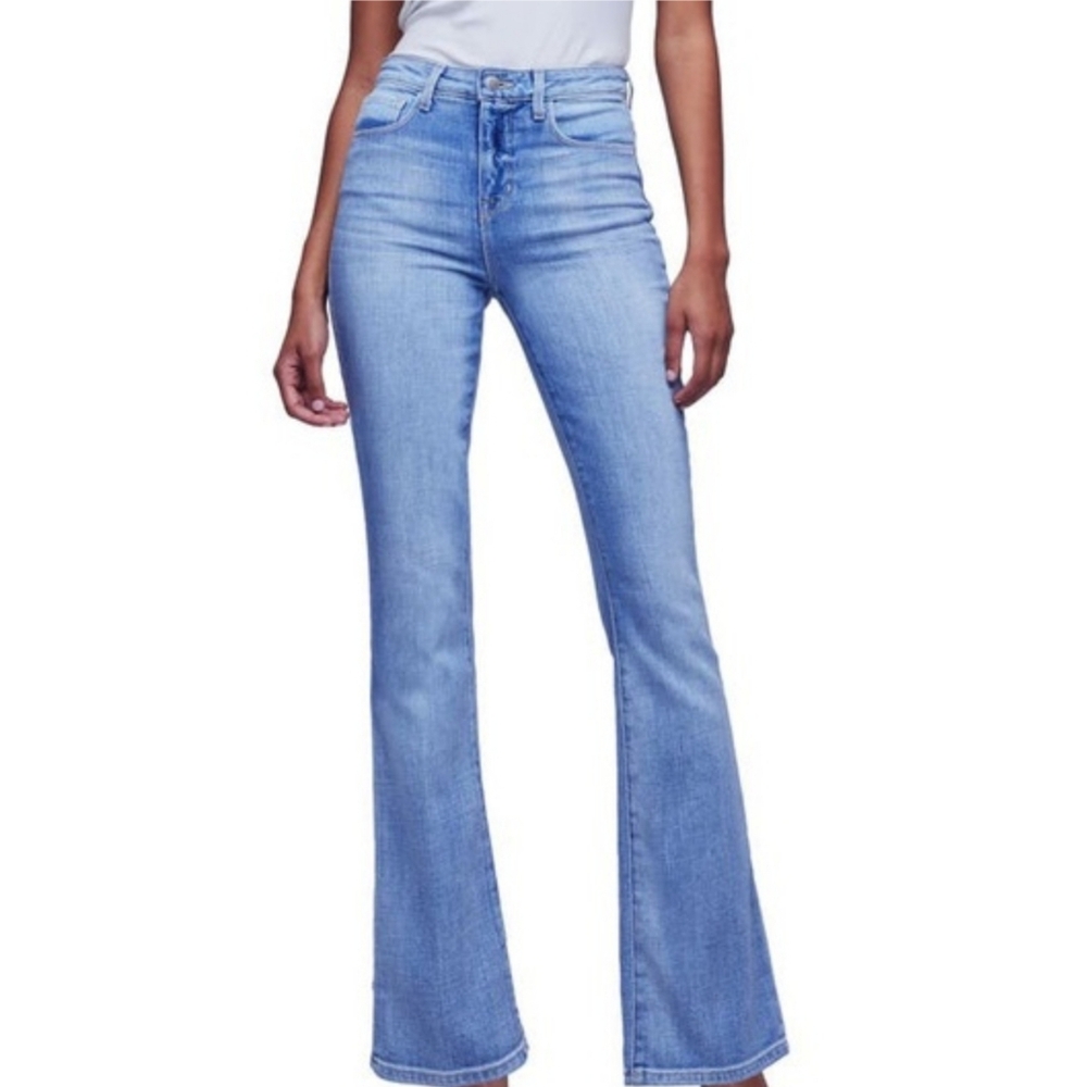 L'Agence Jeans Oriana High Rise Straight Leg 32 X 31